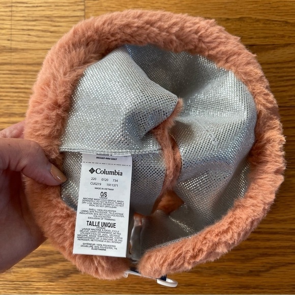 NEW Columbia Unisex Primrose Hill Headband Blush Pink One Size NWT - Picture 3 of 5